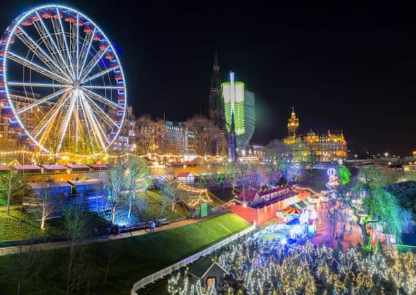 Princes Street Gardens. Picture: Edinburgh Christmas