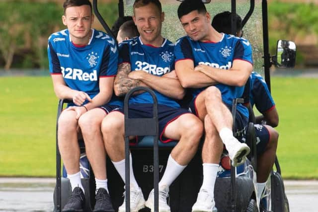 Brandon Barker (left) and Jordan Jones (right) have been deemed surplus to requirements by Steven Gerrard. Picture: SNS