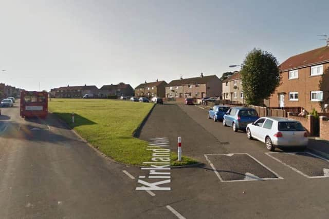 The incident happened in Methil's Kirkland Walk area. Picture: Google