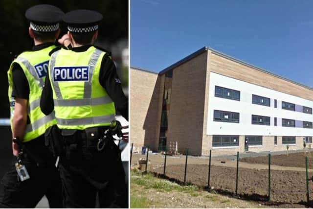 Police were called to break up a fight at Crieff Primary School on Tuesday afternoon. Picture: JPI Media