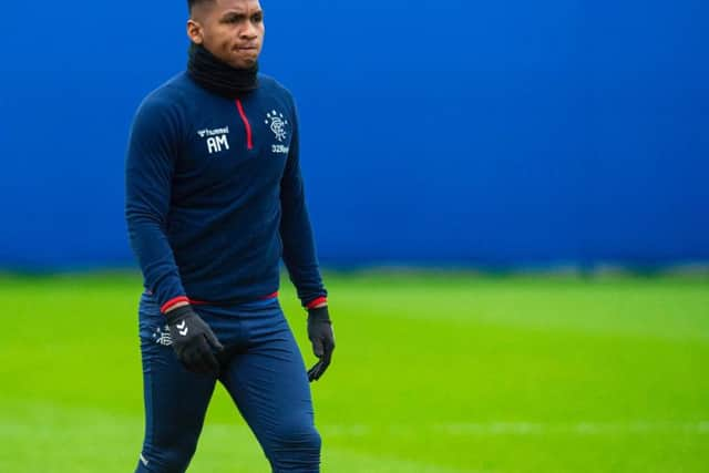 Rangers striker Alfredo Morelos. Picture: SNS