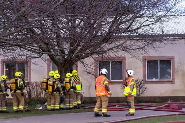 City of Edinburgh Council later confirmed it was "a fire in a first floor classroom and spread to the roof space"  picture: JPI Media