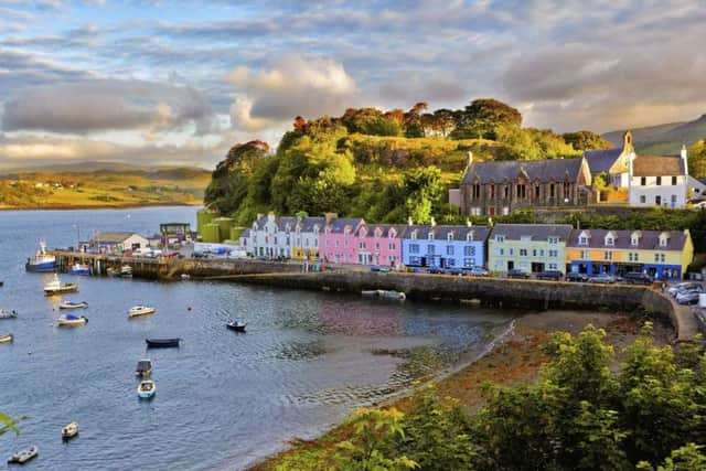 Portree on the Isle of Skye. Pic: Getty